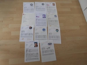 Shuttle 10x Astronauten biographie nalle original signiert Space - Bild 1 von 1
