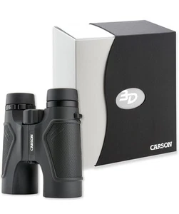 Carson 3D Series TD-042ED 10X42mm ED Glass Binoculars-waterproof,Fully Multi- - Picture 1 of 12