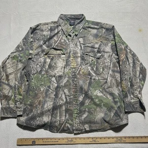 Realtree Pro Series Camo Shirt Size XXL Button Up Long Sleeve - Picture 1 of 5