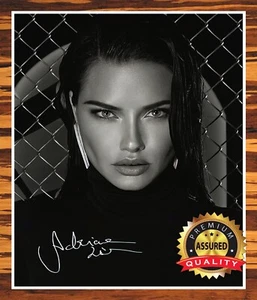 Adriana Lima - Autographed Signed 8x10 photo (Model) - REPRINT - Picture 1 of 4