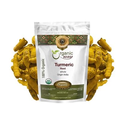 ORGANIC WAY LLC Organic Way Turmeric Root whole