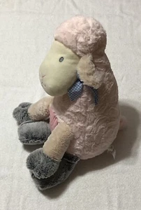 Lamb Animal Adventure Sheep Pink Easter Toy Plush Stuffed 17” 2017 Large Lamb - Picture 1 of 7