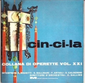 CIN - CI - LA OPERETTE VOL. XXI RIGHETTI, BALLINARI, ARTIOLI, CALDERONI   7" - Imagen 1 de 1