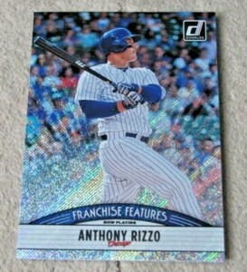2019 Donruss Franchise Features Rapture #13 Anthony Rizzo & Brendan McKay
