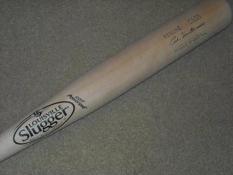 Josh Hamilton H&B Birch Game Bat Anaheim Angels Rangers Cover