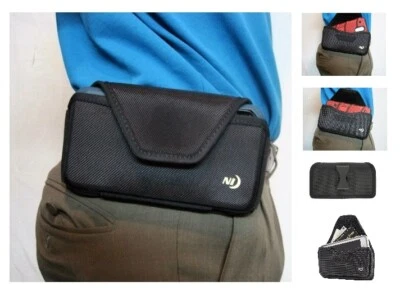 Rugged Hard Shell Holster Pouch Horizontal Fit Galaxy S10 Otterbox Case - Image 1 of 4