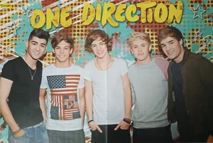 ONE DIRECTION - A3 Poster 42x28cm - Clippings Sammlung Plakat German Magazine - Bild 1 von 1