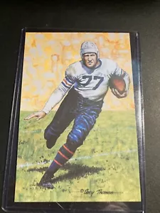 RED GRANGE GOAL LINE ART CARD PROOF # 34/50 - Picture 1 of 2