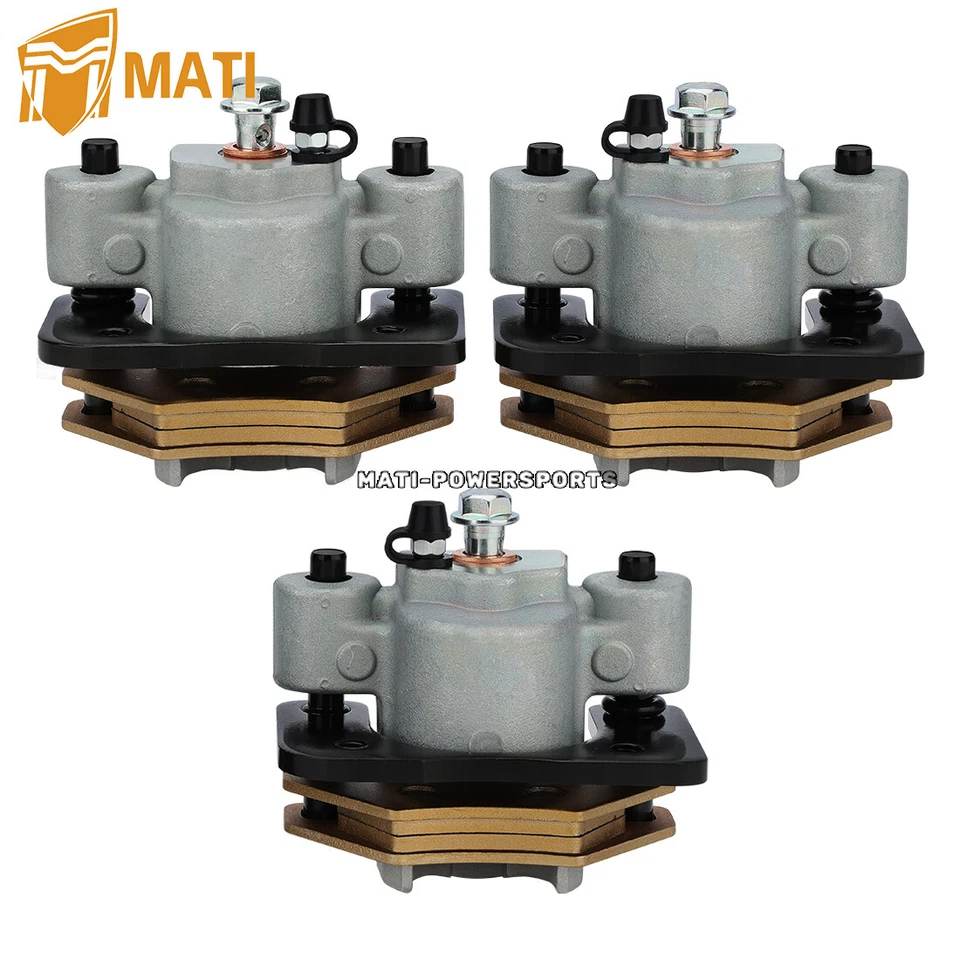 Front & Rear Brake Calipers for Arctic Cat ATV Alterra 400 450 500 4X4 2016-2017 - Image 1 of 4
