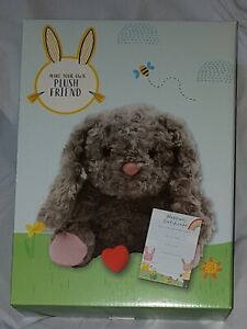 Make Your Own Plush Friend Grey Bunny Crafting Toy 36 Months + New In Box