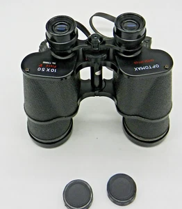 Optomax 10 x 50 Binoculars Coated Optics Field 5 Degrees - Picture 1 of 11
