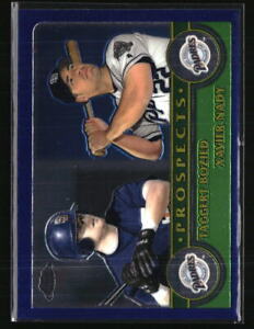 Xavier Nady/Taggert Bozied 2003 Topps Chrome #439 Baseball Card