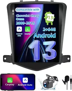 9.7 Inch Android 13 Car Radio Compatible with Chevy Cruze 2009 2010 2011 3920 - Foto 1 di 8