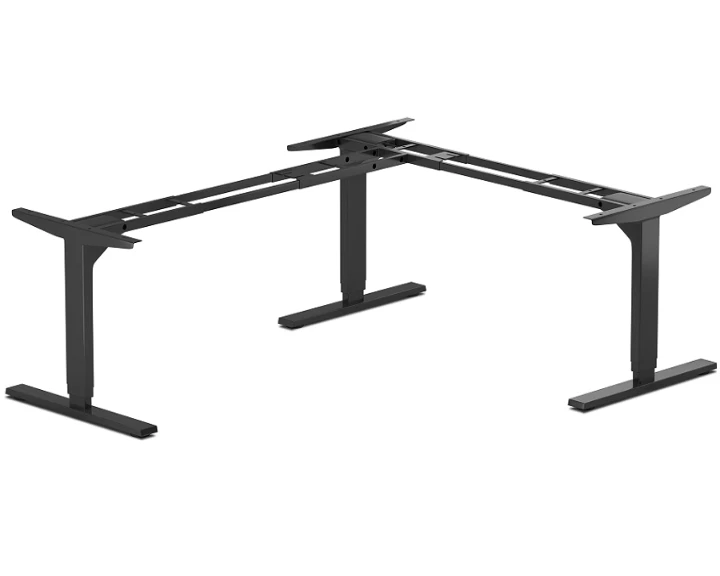 PROGRESSIVE AUTOMATIONS Adjustable Table Lift Desk Frame, 25.5" Stroke, 330 lbs - FLT-05 (Corner Ryzer)