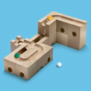 CUBORO SPEED Extra Set toy marbles run system building wood faster runs Swiss - Picture 1 of 9