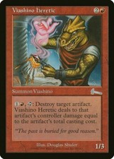 Viashino Heretic  Urza's Legacy MtG NM pack fresh
