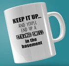 Mug Cup Tea Coffee Funny RUDE Cheeky Humour Novelty Birthday Gift Present Joke