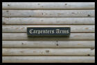 Carpenters Arms Vintage Style Sign Joiner Woodwork Timber 3X2 Pub Beer Home Brew