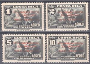 ZAYIX Costa Rica Mena NE2-5 VLH Unlisted 1946 Rio Postal Congress 102722S24