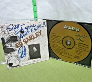 ED SARLEY autograph Beautiful Things CD hand-signed Buzz Band SRO Cleveland OHIO - Picture 1 of 2