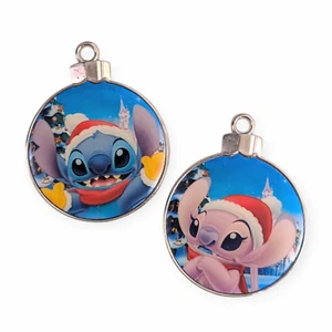 Lilo and Stitch Disney Advent Pins: Stitch and Angel Christmas Ornaments - Picture 1 of 3