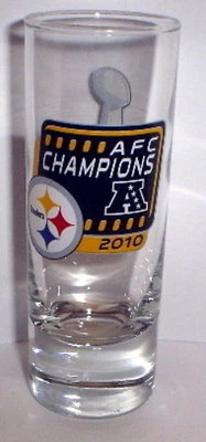 PITTSBURGH STEELERS AFC SUPER BOWL XLV 45 SHOT GLASS #2 Foto 1 de 2