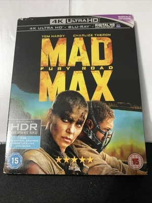 Mad Max Fury Road 4K UHD Blu-ray Movie Film - Image 1 of 4
