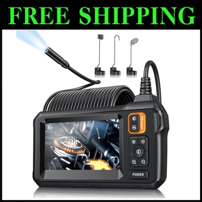 Câmera boroscópio de inspeção com tela de 4,3" - Imagem 1 de 4