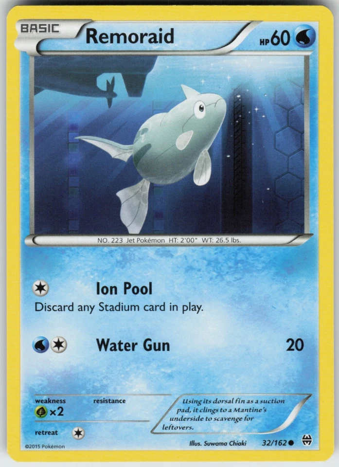 Remoraid (32) 32/162 Common  XY - BREAKthrough - Image 1 of 1