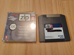 Iomega Zip 100MB Disk - 100MB PC format ZipDrive disk [VINTAGE retro tech]  - Afbeelding 1 van 2