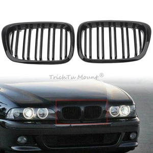 Front Bumper Kidney Grille Grill For BMW 5 Series E39 525i 530i M5 1999-2003 - Picture 1 of 21