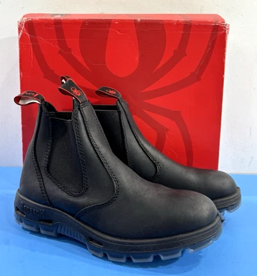 NIB 6 US MEN'S REDBACK BOBCAT UBBK SOFT TOE BOOTS BLACK OIL KIP - Image 1 of 4