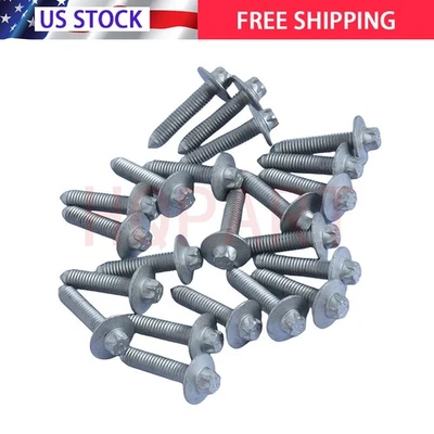 For BMW 228i 320i 328i 428i 528i X1 X3 X4 X5 Z4 Engine Oil Pan Bolts Set of 22 Foto 1 de 4