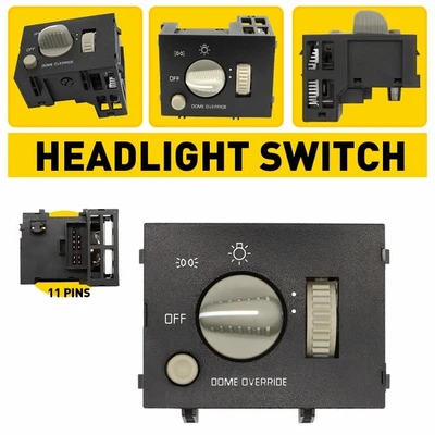 Nuevo faro luz para camioneta Switch 1990-1994 Chevrolet y GMC C1500 C2500 C3500 Foto 1 de 4