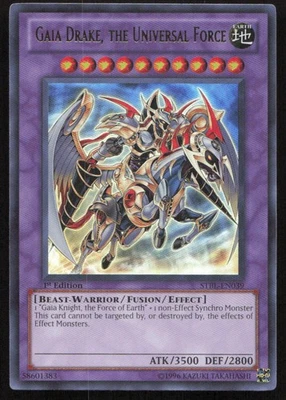 Yu-Gi-Oh TCG #STBL-EN039 Gaia Drake, the Universal Force Ultra Rare - Image 1 of 2