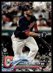 2018 Topps Holiday #HMW3 Edwin Encarnacion - Picture 1 of 2