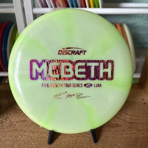 Discraft McBeth 2020 Tour Series Z Swirl Luna 171g - Rare 🔥NEW - Picture 1 of 8