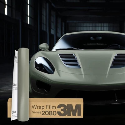 3M Wrap Film Series 2080 Car Wrapping Folie 30x152cm S49 Satin Sandstone - Bild 1 von 4
