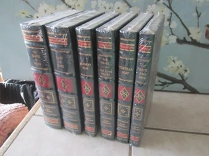 JOHN STEINBECK 6 VOL SET Easton Press All SEALED Grapes Wrath Mice Men East Eden - Picture 1 of 9