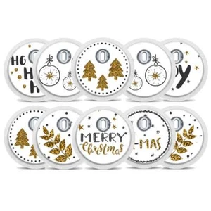 Adesivi Per Freestyle Libre 3 - Set Di 10 "X-Mas" | Diasticker® - Bild 1 von 11