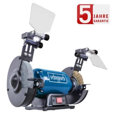 Scheppach Doppelschleifer SM150LB 150mm Bürstenmaschine Schleifbock 400Watt 230V - Bild 1 von 4