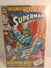 DC Comics Superman The Man Of Steel # 22 Reign of Supermen Busting Out! Jun 1993