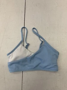 Shein Girls Blue White Swim Top Size 9Y - Picture 1 of 5