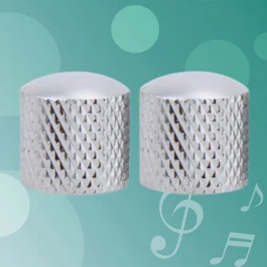 4 Stück Gitarren-Bass-Dome-Ton-Knöpfe für E-Gitarren-Lautstärkeregler DE - Zdjęcie 1 z 4