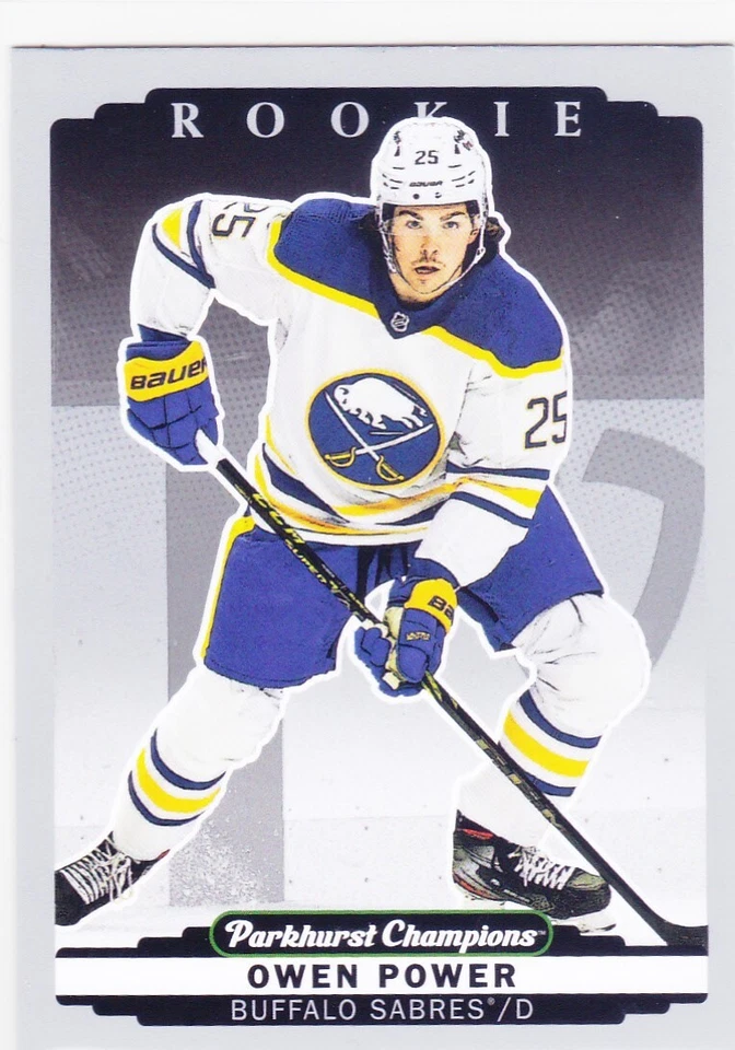 2022/23 PARKHURST CHAMPIONS..OWEN POWER..NOVATO..PLATA..SP..TARJETA # 325..SABRES Foto 1 de 1