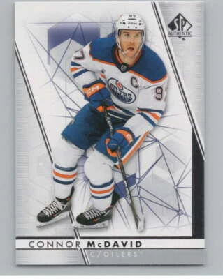 2022-23 SP Authentic #97 Connor McDavid  Edmonton Oilers V99897 - Image 1 of 3