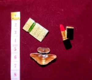 Vintage LANCÔME Pins x3 - Picture 1 of 2