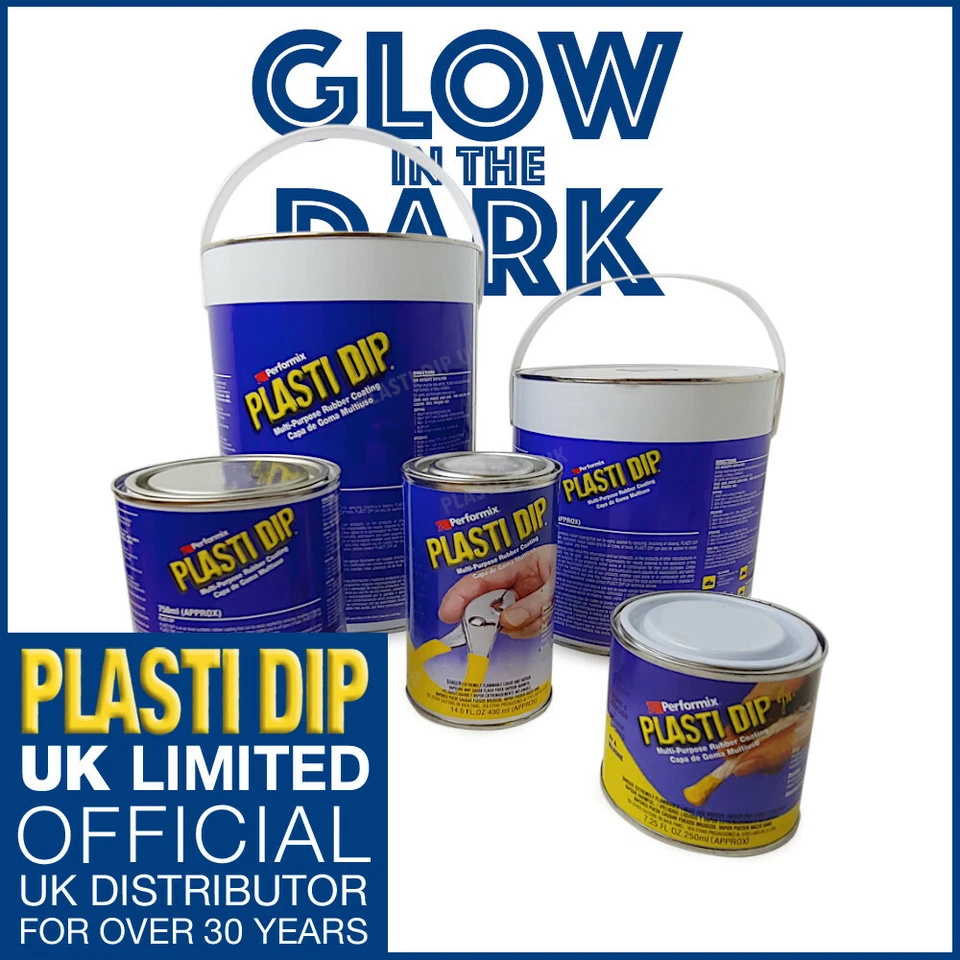 Plasti Dip - Glow in the Dark - Rubberised Paint - Various sizes - Image 1 of 1