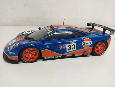 Ut Models McLaren F1 Gtr #33 Bellm Weaver Lehto Gulf 1/18-Y1-G15 - Immagine 1 di 4
