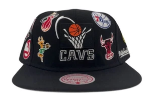 Mitchell & Ness NBA All Over Conference Deadstock Fit Snapback Hat, Cap, New - Picture 1 of 17